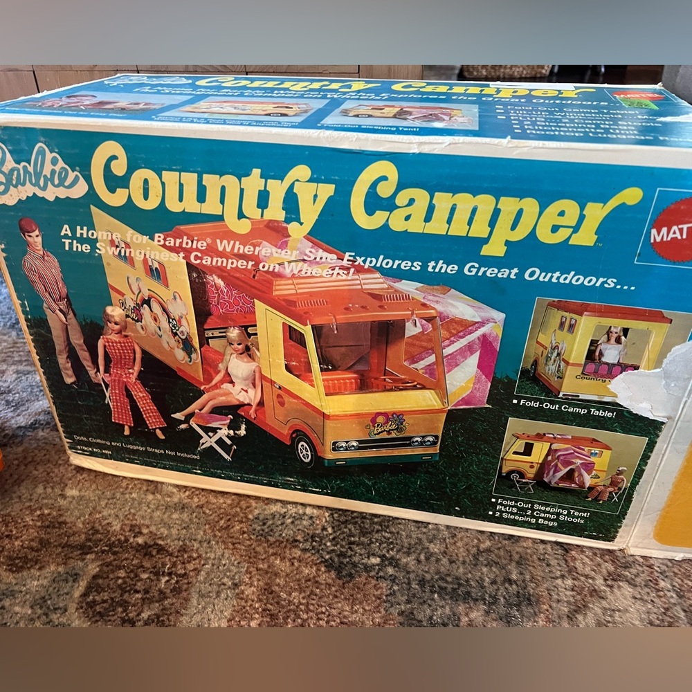 Vintage 1970's Barbie Country Camper - Picture 3 of 7